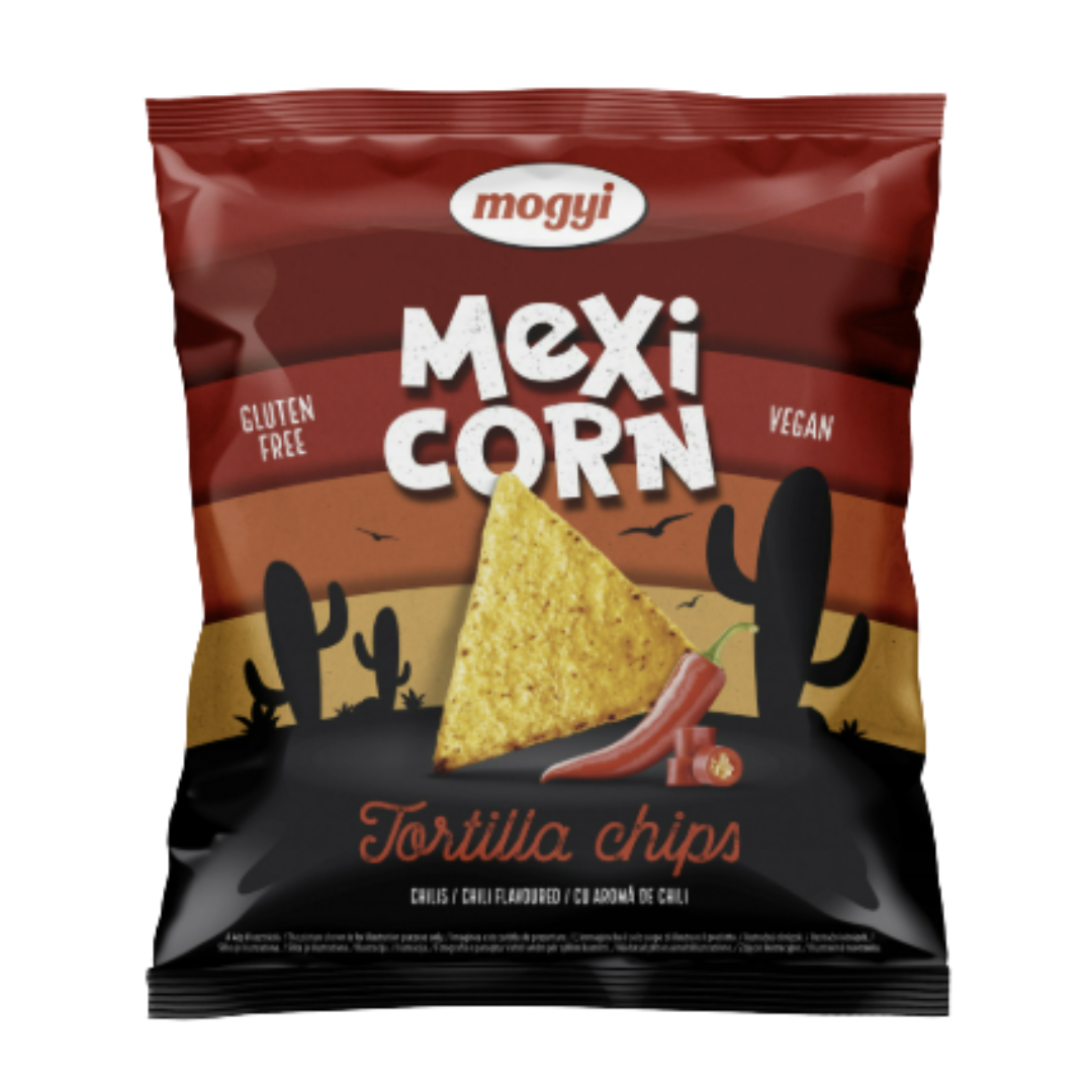 Mogyi Mexicorn Tortilla Chili Chips (25x90g)