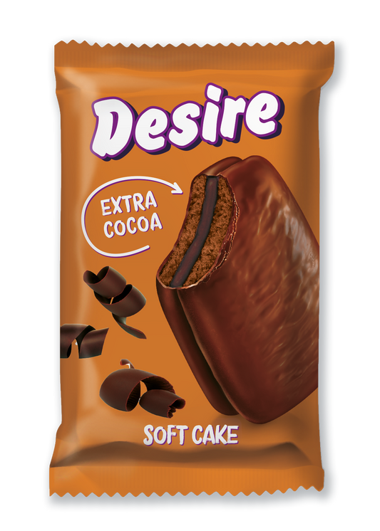 Soft Cake "Desire" Extra Cocoa (24x50g)