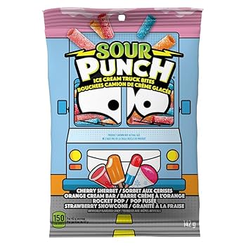 Sour Punch Ice Cream Trucks Bites (12x105g)