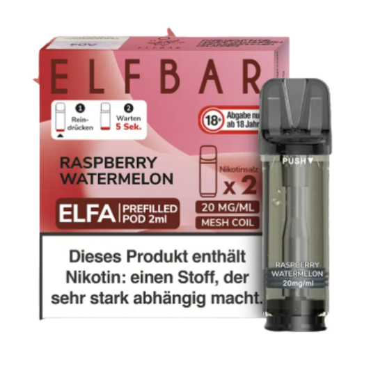 Elfbar Pods Raspberry Watermelon (10x2er)