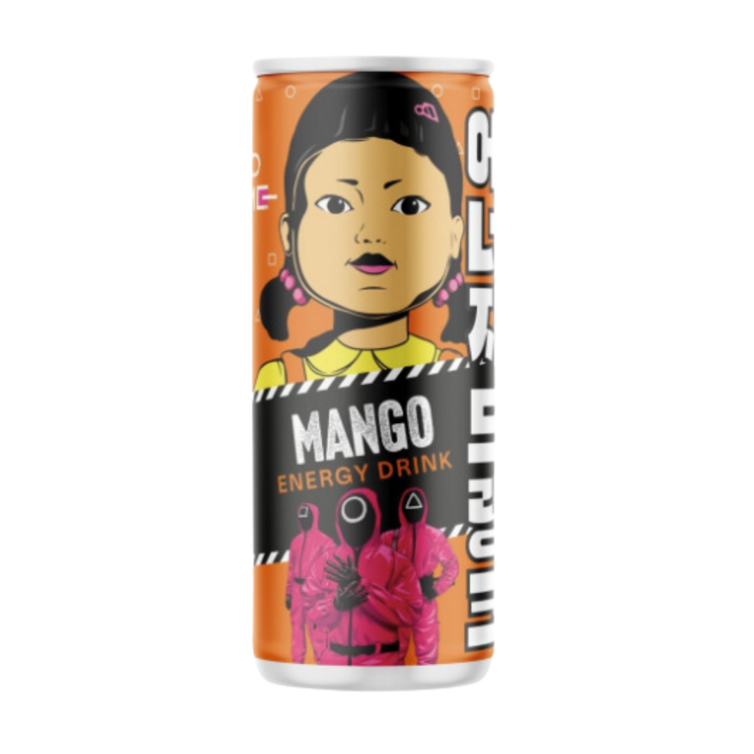 Squid Game Energy Drink Mango (24x250ml)
