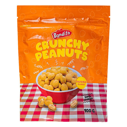 Bandito Crunchy Peanut Paprika (30x100g)