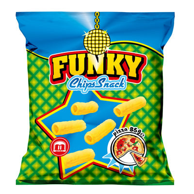 Funky Chips Snacks Macaroni Pizza (25x35g)