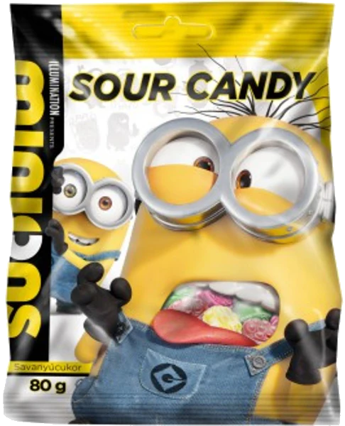 Minions Sour Candy Fruit Taste (30x80g)