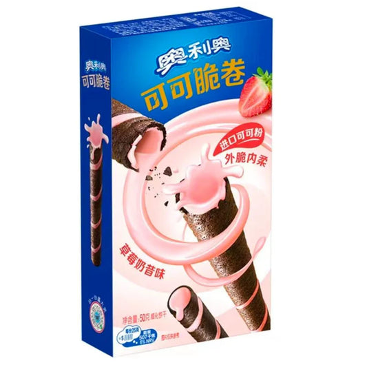 Oreo Cocoa Crisp Roll Strawberry (24x50g)