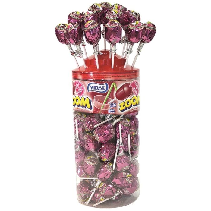 Vidal Cola Zoom Lollies (1x1293g)